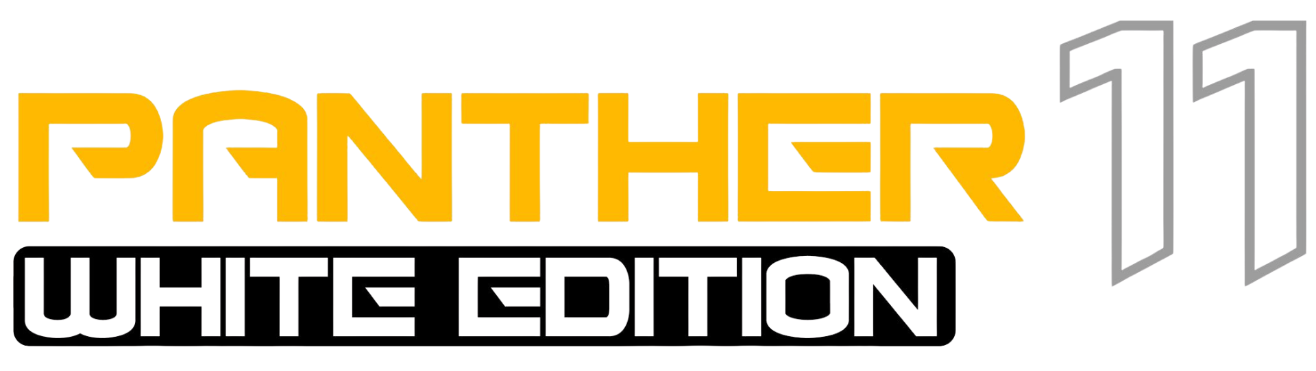 Logo Panther 11 white