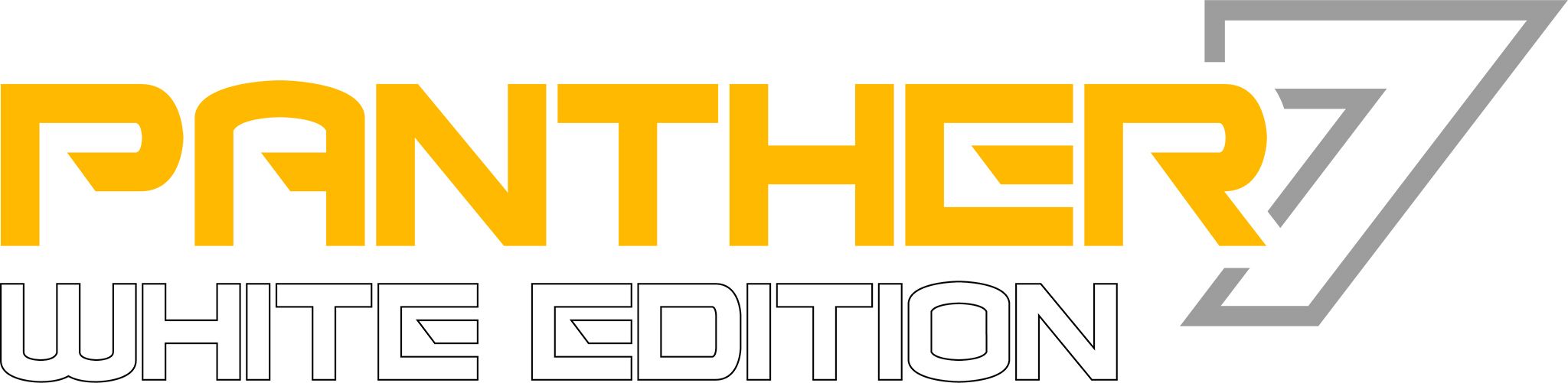 Purelux Panther 7 White – logo